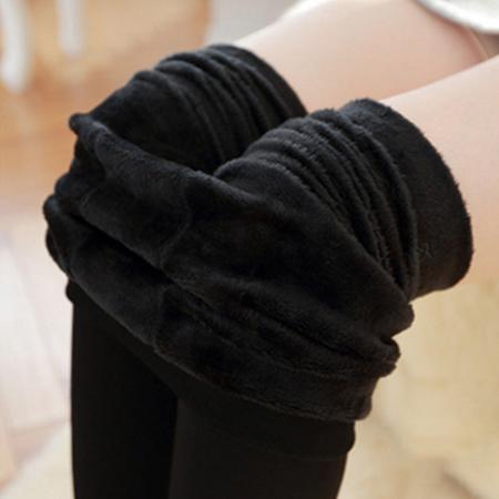 "Elefantfarget fleece leggings, varm og stilfull for vinterbruk, med høy midje og slank passform for kvinner."