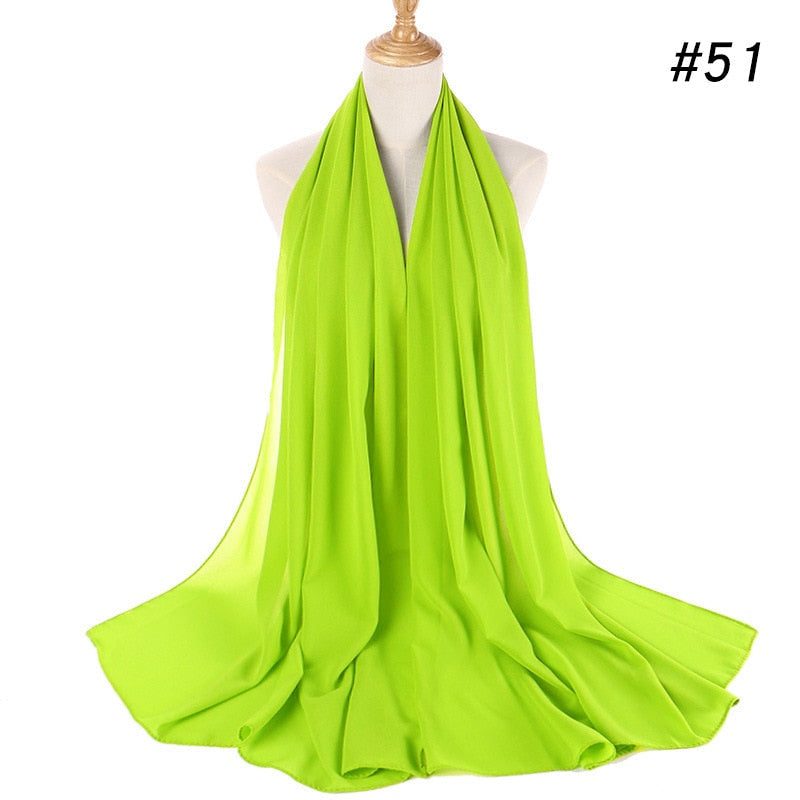 Chiffon pannebånd for kvinner, gir en illusjon av volum