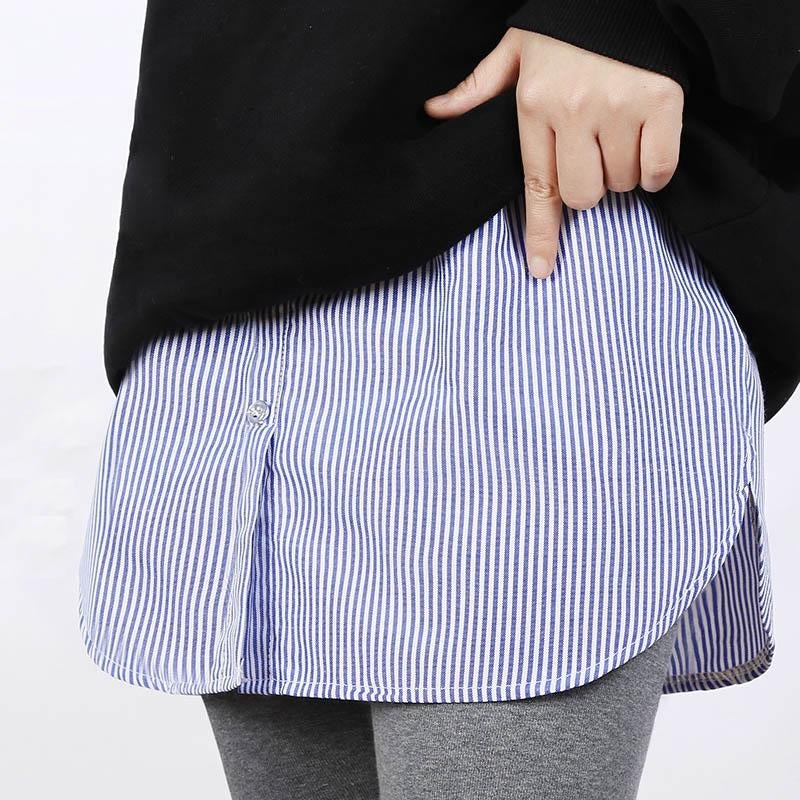 Elegant høyt liv skjørt for kvinner med chic splitt-design og stretchy høy midje, perfekt for enhver anledning.
