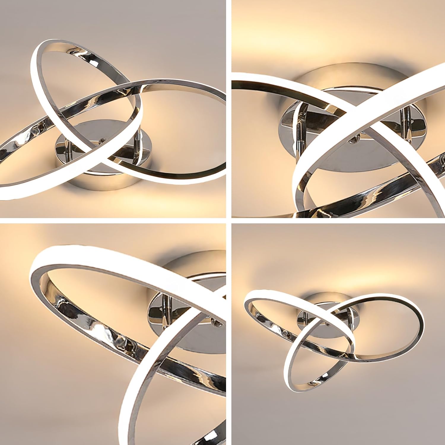 Vakker taklampe med elegant blomsterdesign. Ideell for stue, soverom eller kjøkkenbelysning.