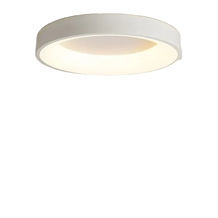 Elegant rund LED-taklampe for moderne interiør. Minimalistisk design, perfekt takbelysning til stue og soverom.