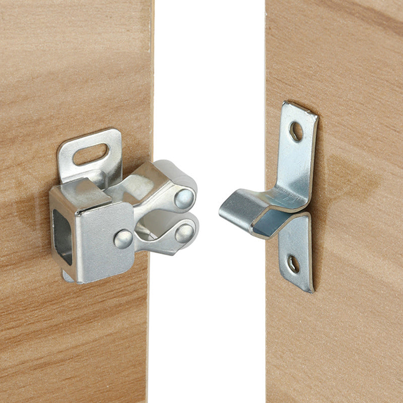 "Elegant skapdørgrep i rustfritt stål, slitesterkt, moderne design, passer til kjøkken og kontor, holdbare låser."