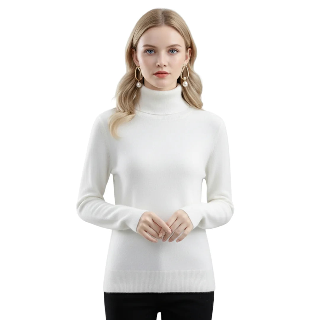 Elegant strikket genser for kvinner, varm, komfortabel, en moderne hverdagsoverdel.