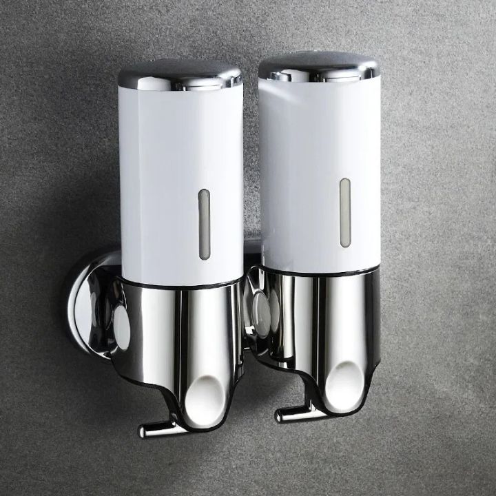 Veggmontert sjampodispenser for en ryddig dusj, passer alle baderom.
