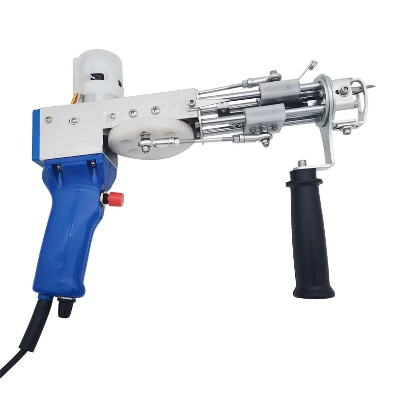 Profesjonell elektrisk tufting pistol for rask og presis teppelaging. Et essensielt verktøy for kreative hobbyer.