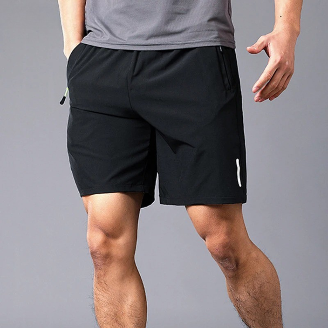 Treningsshorts for menn, perfekt for gym, jogging eller casual sommerbruk; gir optimal komfort.