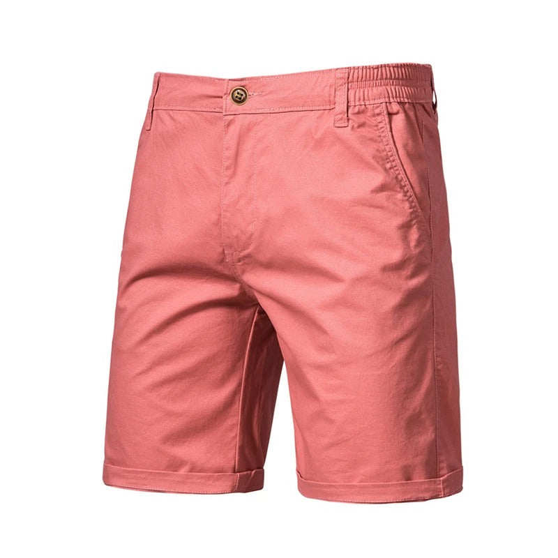 Perfekte sommershorts for menn i pustende, lett stoff. Komfortabel for varme dager og avslapning.