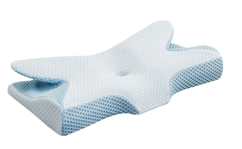Skaff deg bedre søvn og mindre nakkesmerter med denne ergonomiske memory foam pute for helse.