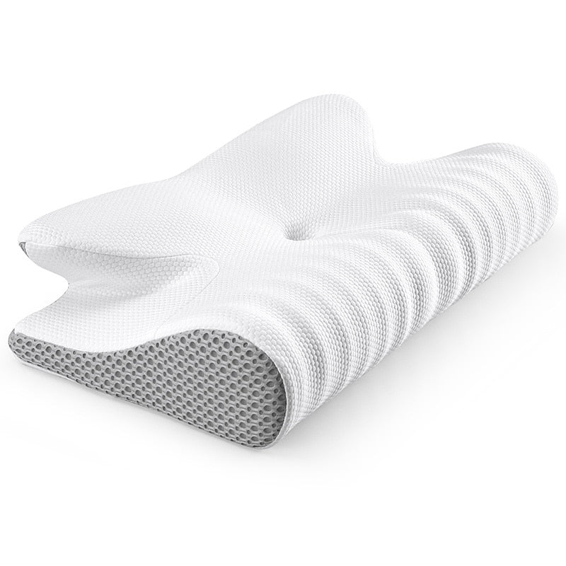 Pute av premium memory foam for dypere søvn. Ergonomisk design for nakke og ryggstøtte.