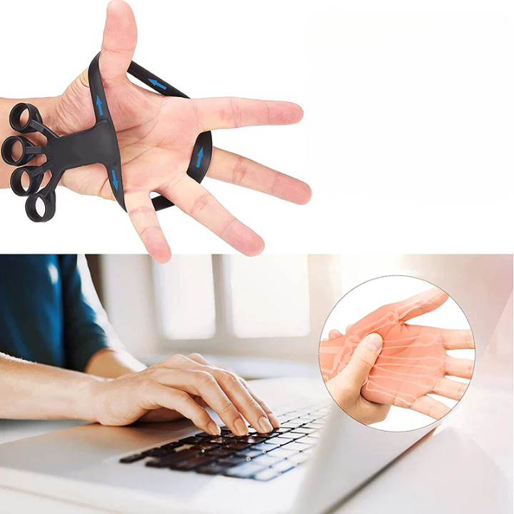 Fingergriper for styrketrening av fingre og underarm, et allsidig treningsutstyr