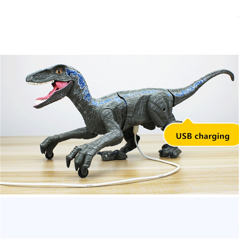 Pedagogisk RC dinosaurleke, Velociraptor-design som lærer barn om førhistoriske dyr på en morsom måte