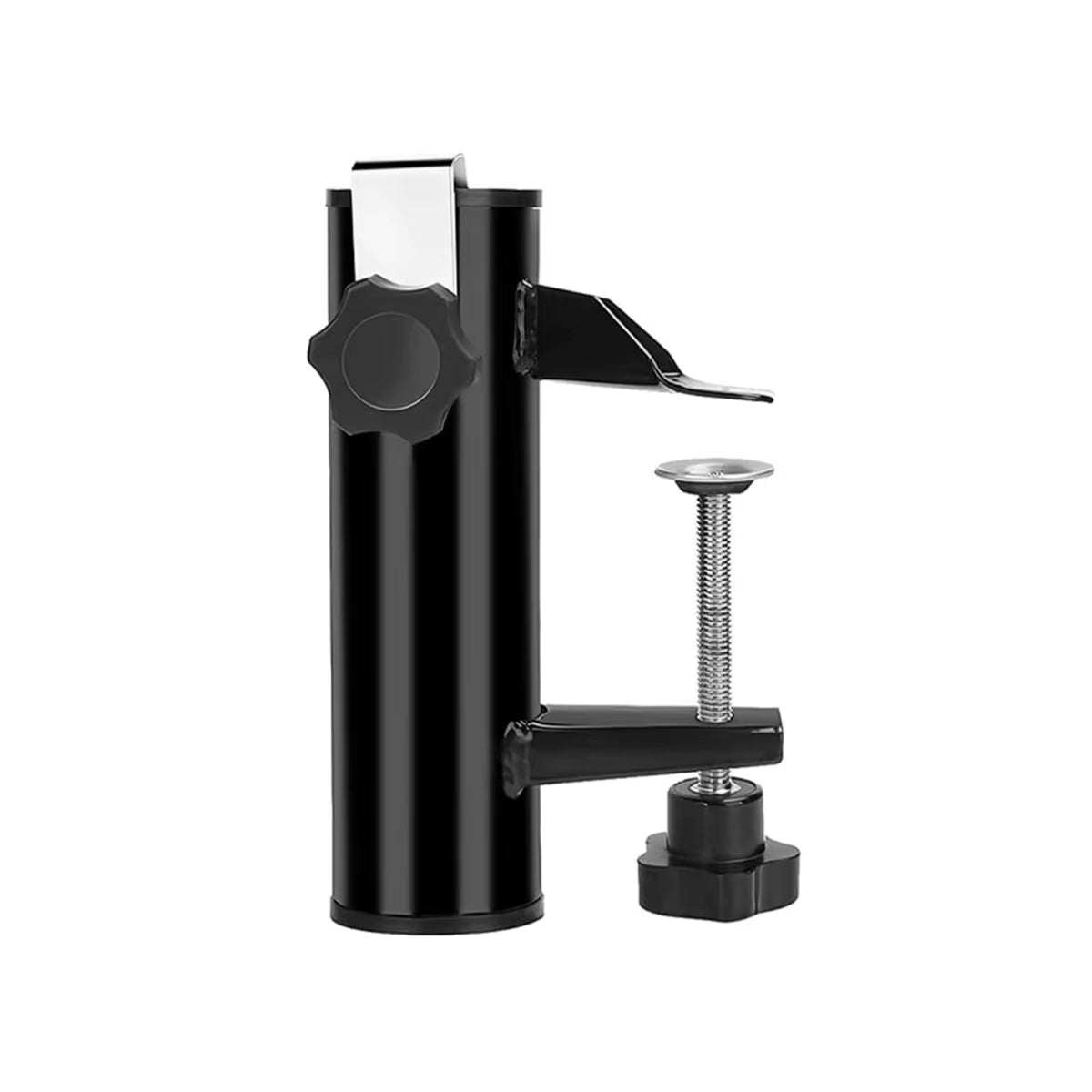 Flerfunksjonell parasollholder for balkong. Ideell for solskjerming og uteutstyr.