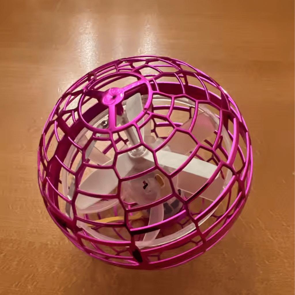 Elektronisk leketøy: Flygende gyroskop med fargerike LED-lys, et must-have for barn.