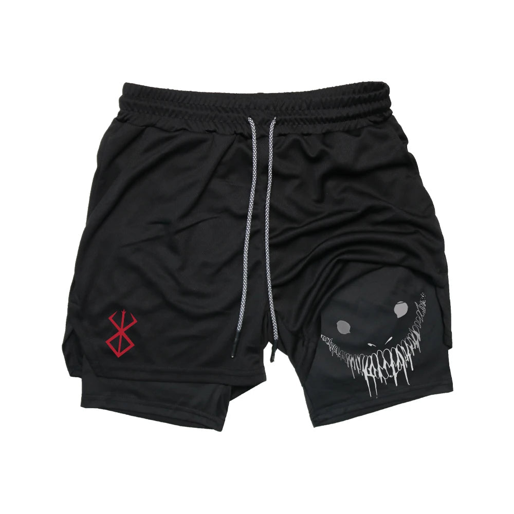 Funksjonelle treningsshorts i DRY TECH, elastisk passform, med skjult lomme, tilgjengelig i flere farger og størrelser.