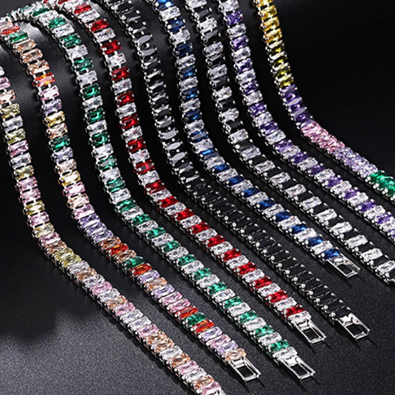 Stilrent armbånd med cubic zirconia for damer, eleganse og glamour