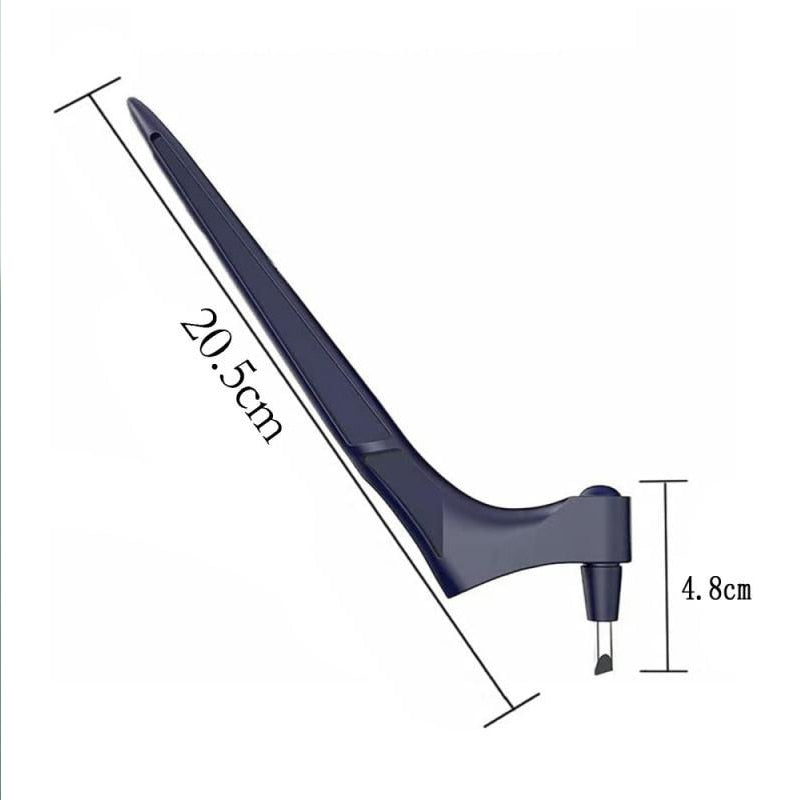 Håndholdt verktøy: roterende bladkniv for presis kapping i kreative papirprosjekter.
