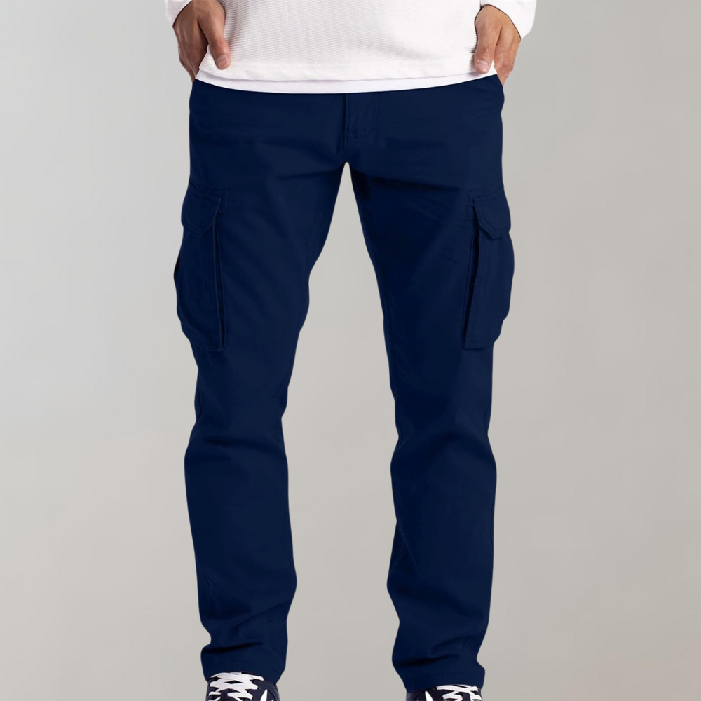 Stilige og komfortable herre cargo-bukser, perfekt for en avslappet hverdagslook.