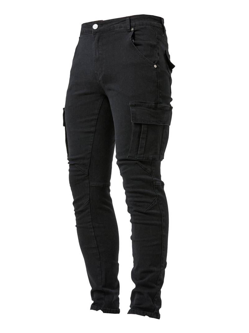 Allsidige herre cargo bukser i casual stil, perfekt for hverdagsbruk.