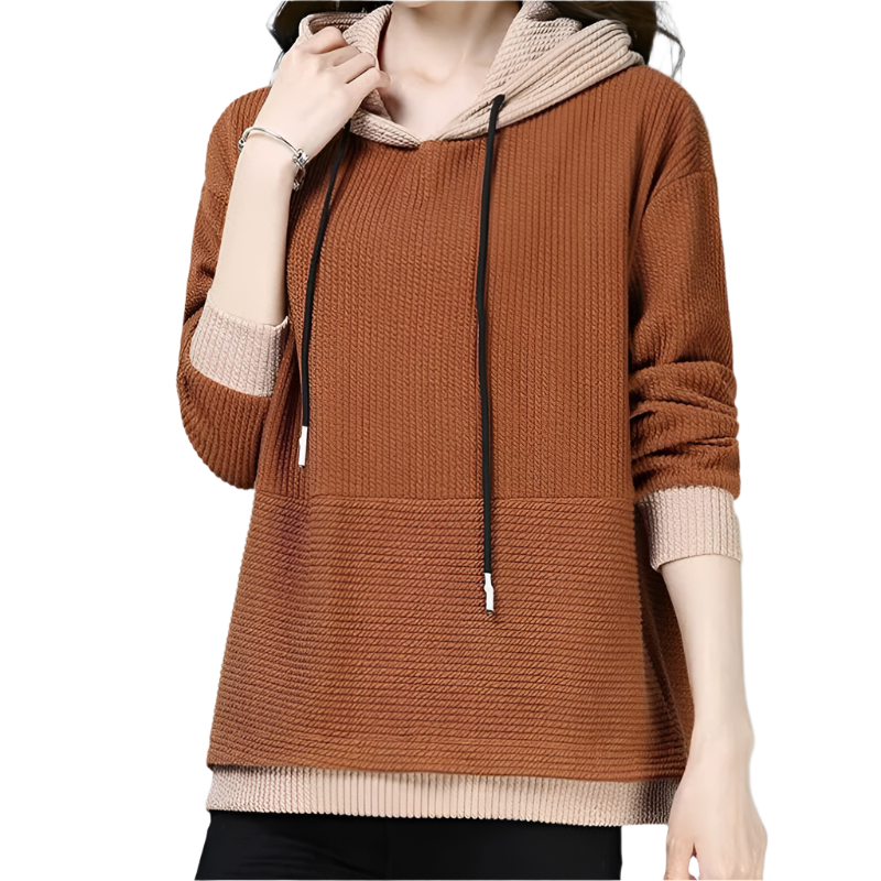 Herre hoodie med snøring, komfortabel og stilfull hettegenser for fritidsklær og en avslappet look.