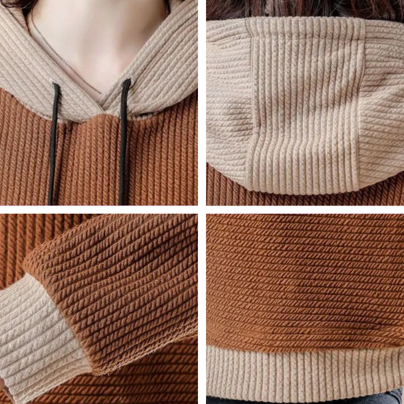 Moderne marineblå herre hettegenser med snøring. Allsidig hoodie for komfortabel, avslappet stil.