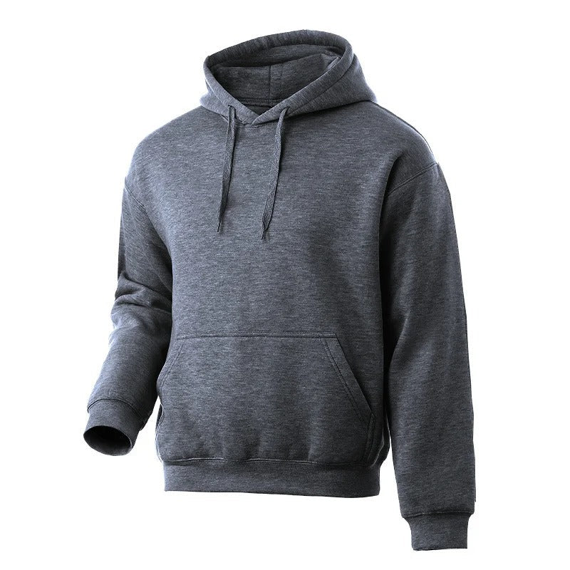 Herre oversize hettegenser i myk bomull, perfekt for casual hverdagsbruk og avslappet stil.
