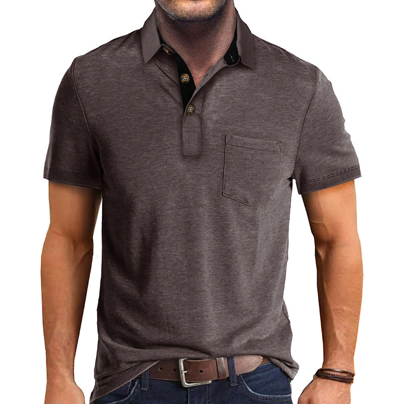Komfortabel og stilren herre poloshirt, ideell for hverdag og kontor.
