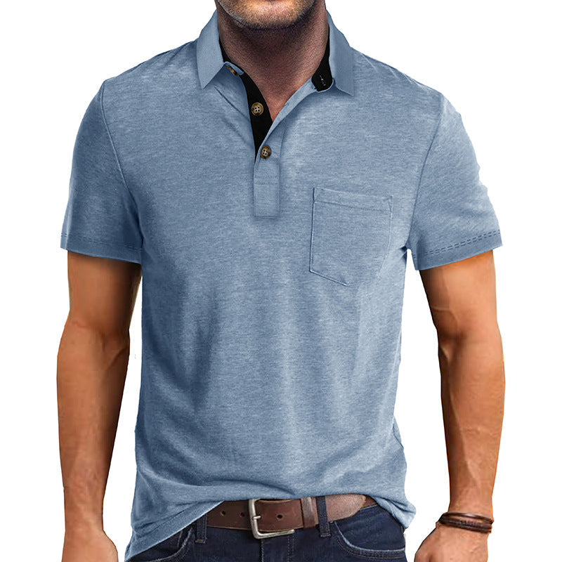 Myk herre poloshirt for komfort hele dagen, klassisk look.