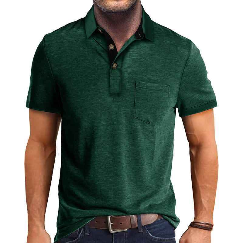Klassisk herre poloshirt som passer til jeans eller chinos, elegant og komfortabel.