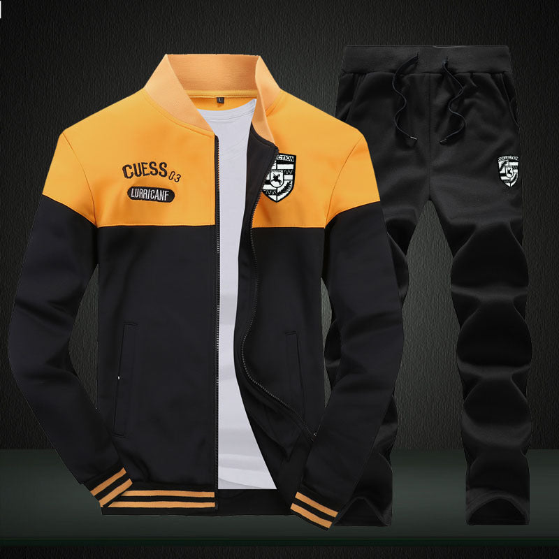 Stilig herre baseball-look treningssett. Perfekt for trening og fritid, med fokus på komfort.