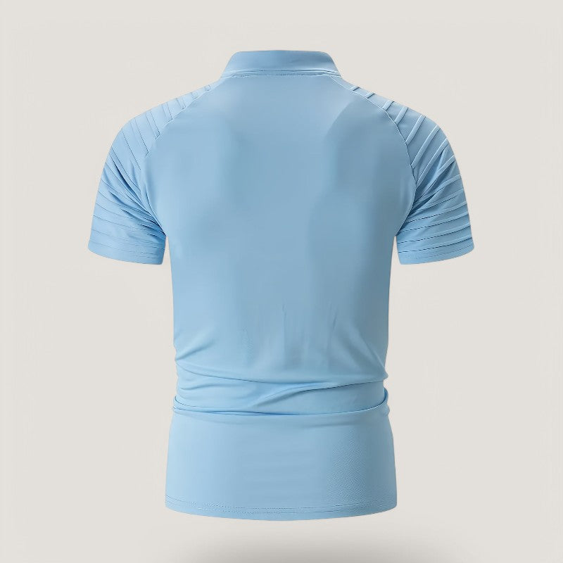 Stilfull stripete t-skjorte for menn, en allsidig og casual garderobefavoritt for sommeren.