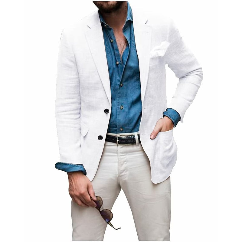 Allsidig herreblazer for vår, sommer og høst. Perfekt for uformelle og smarte antrekk.