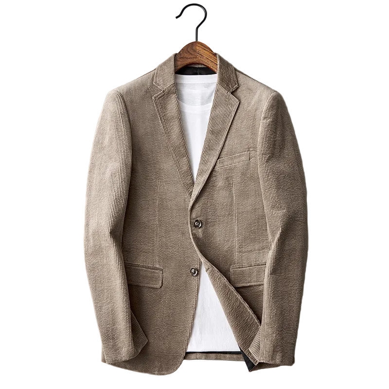 Herreblazer med slank passform for høst og vinter, elegant og moderne stil for menn.