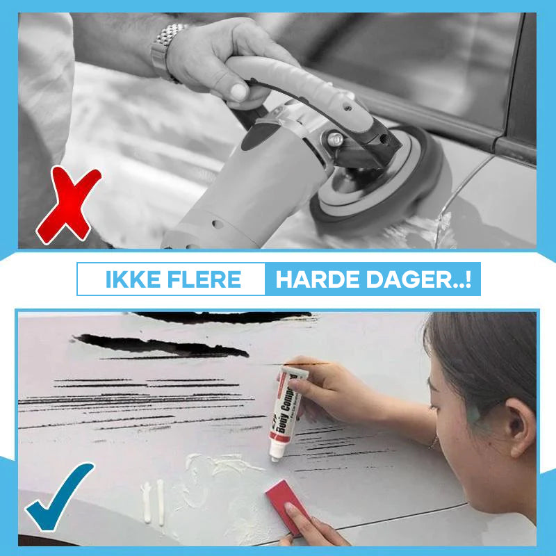 "Innovativ bilripefjerner mot riper og oksid, med svamp inkludert, for rask restaurering av bilens glans og farge"