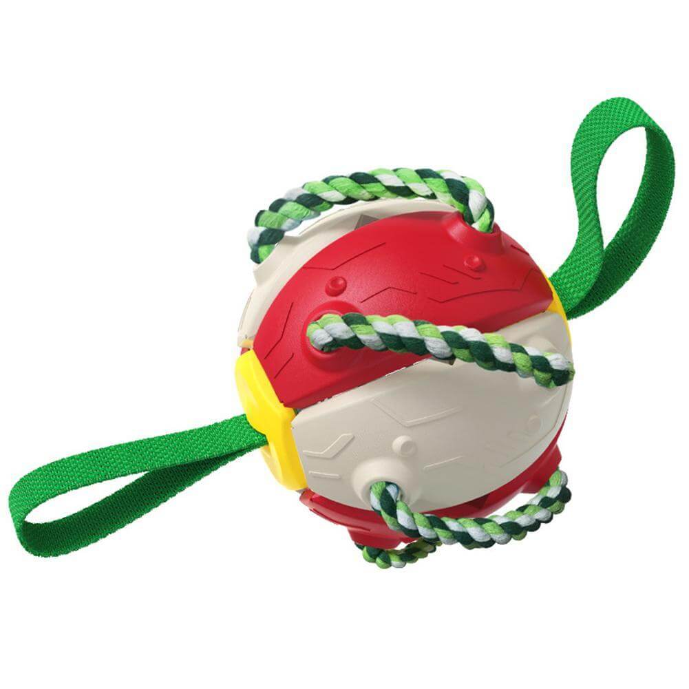 Unik interaktiv frisbee ball hundeleke. Optimal for aktivitet, trening & utendørs lek med valpen.
