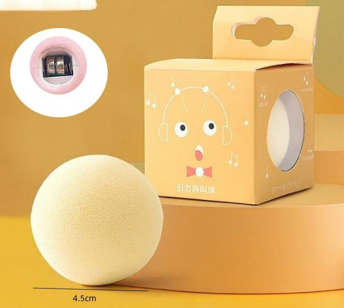 Smart batteridrevet katteleke, gravitasjonsball design for stimulering av jaktinstinkt