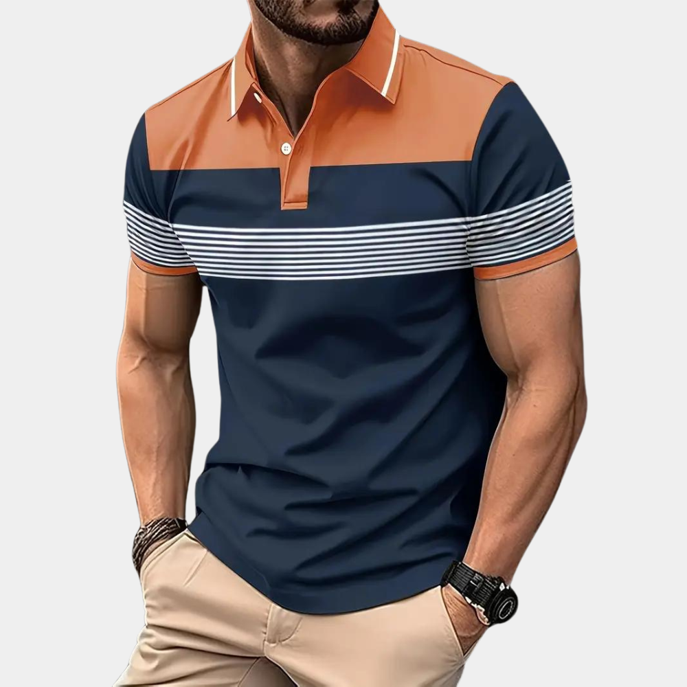 Myk og pustende klassisk herrepoloshirt. Perfekt for elegant, tidløs stil og komfortabel bruk hele året.