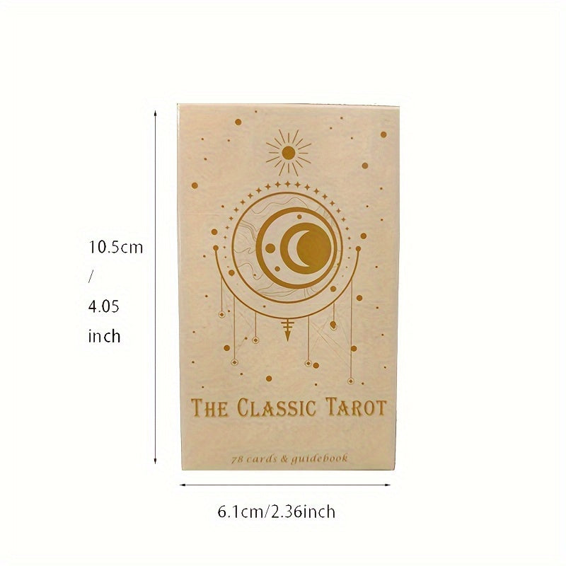 Nærbilde av ett ikonisk tarotkort, del av det klassiske 78-kortspillet for innsikt og personlig vekst.