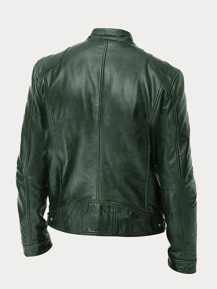 Stilfull casual herrejakke. Moderne fritidsjakke for menn, ideell som komfortabel ytterjakke.