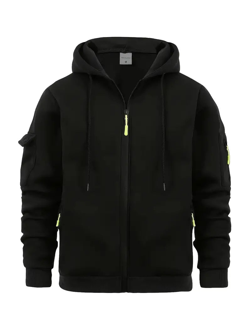 Allsidig herrehettegenser for hverdag og fritid. Gir stil og komfort for casual bruk i vår/høst.