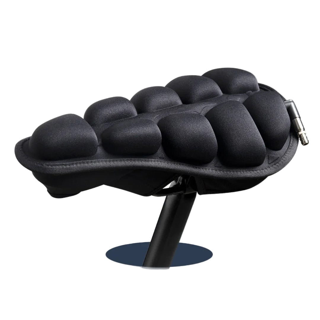 Komfortabelt sykkelsete for jevn sykling. Ergonomisk design gir støtte og sykkelkomfort på langtur.