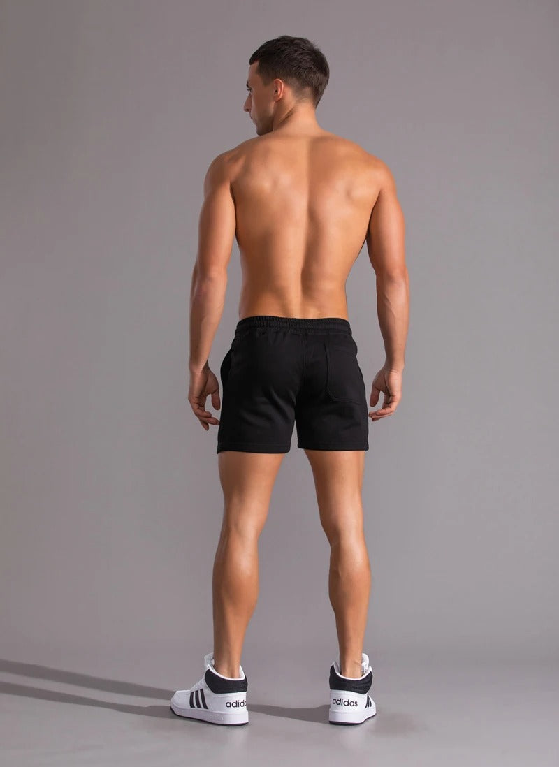 Myke, casual herreshorts i pustende stoff. Perfekt for menn som ønsker komfortable shorts til sommer.