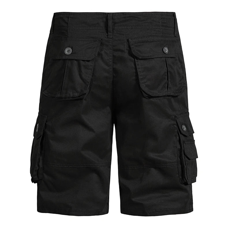 Funksjonelle herreshorts, ideelle for en aktiv livsstil, med mange praktiske lommer.