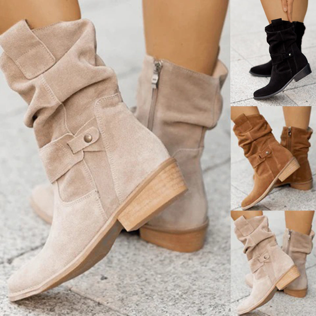 Allsidige kvinneboots med komfortabel såle. Elegante og støttende høststøvler for enhver anledning.
