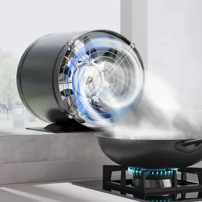 Avtrekksvifte for effektiv ventilasjon av hjem og kontor, sikrer frisk inneluft.