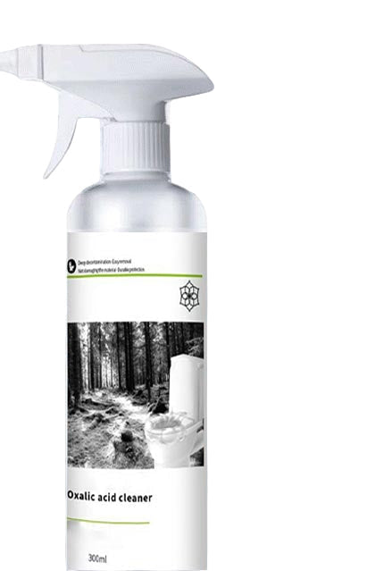 Kraftig oksalsyre rengjøringsspray for effektiv flekkfjerning og grundig hjemmerengjøring.
