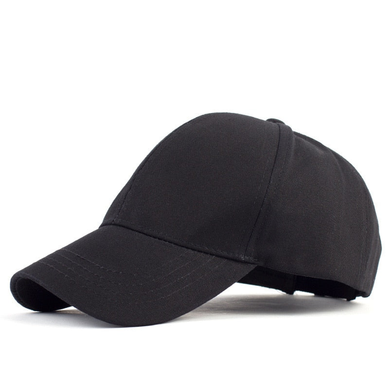 Grå baseballcaps for kvinner, med hestehaleåpning og justerbar stropp, sommerklar.