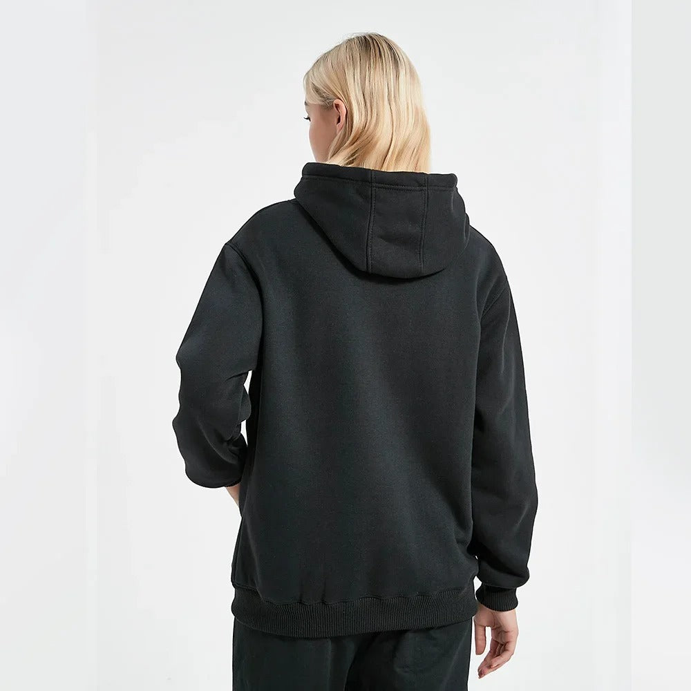 Trendy langermet hettegenser til kvinner. Myk overdel for komfort og stil.