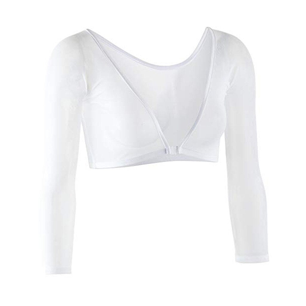 Diskret armformer for kvinner. Sømløs og slankende shapewear topp, usynlig under klær.