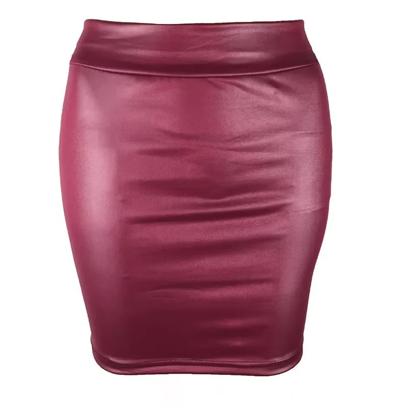 Høy midje blyantskjørt for kvinner, slim fit design, klassisk elegant kontorstil.