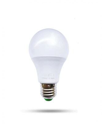 LED nødlyspære for trygghet i hjemmet ved strømbrudd. Energieffektiv E27 pære for belysning.